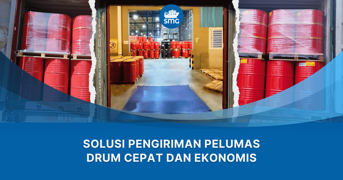 pengiriman pelumas drum